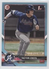 2018 Bowman Draft Sky Blue 253/499 Greyson Jenista #BD-31 y0i
