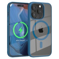 Eazy Case FüR Apple Iphone 14 Pro Durchsichtig Magsafe Kameraschutz Case Klar