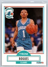 1990-91 Fleer #16 Tyrone Bogues