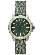 MVMT 28000208 ATLANTIC GREEN DIAL GREEN OCEAN PLASTIC STRAP 38MM WOMENS WATCH