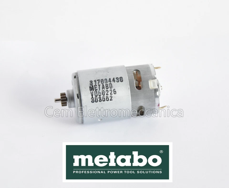 Motore 18 V METABO 317004430 per trapano avvitatore SB 18 - BS 18 - BS18 QUICK