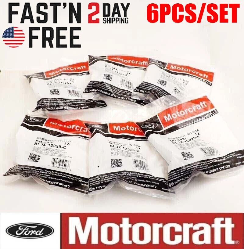6PCS GENUINE Motorcraft Ignition Coil OEM DG-549 For Ford F150 3.5L BL3Z-12029-C - Image 2 of 4