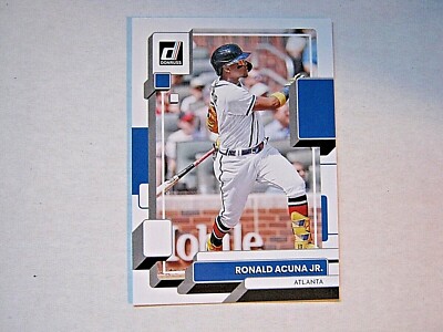 Ronald Acuna Jr. 2022 Donruss Base Card #121