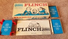 Vintage Parker Brothers Flinch Card Game - 1963 Complete