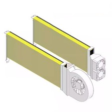 1PC New Fits Nvidia Tesla A10 T10 Graphics Card Turbo Heat Sink fan