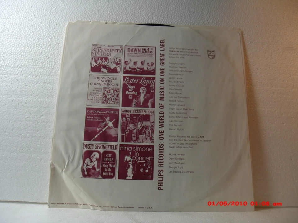 DUSTY SPRINGFIELD -(LP)- DUSTY - WITH - "MY COLORING BOOK" - PHILIPS MONO- 1964 - Image 3 of 4