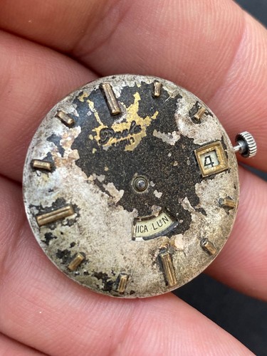 vintage movement 17 jewels unitas cal 6460 for parts - Picture 2 of 3