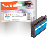 Peach Tintenpatrone Cyan Hc Kompatibel Zu Hp No. 933XL, CN054AE