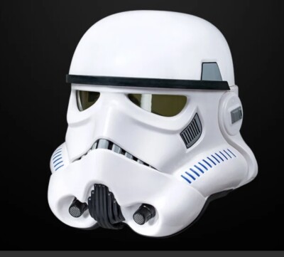 Star Wars  Stormtrooper Black Series Rogue One Electronic Voice Changer Helmet