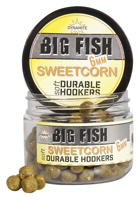 Dynamite Baits Big Fish Durable Hook Pellet Sweetcorn - Hakenköder
