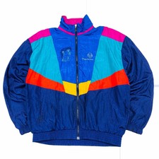 Vintage 90s Sergio Tacchini Track Jacket - Xl