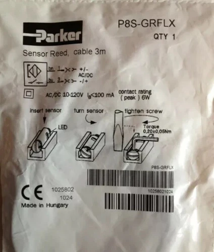 NEW Parker P8S-GRFLX P8SGRFLX Sensor