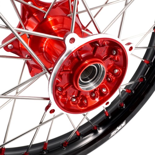 KKE 21/18 Enduro Casting Wheels Rim Set for Honda CRF250R CRF450R CR125R CR250R - Picture 9 of 12