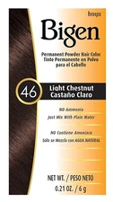 Bigen Powder Hair Color #46 Light Chestnut .21 oz (5 Pack)