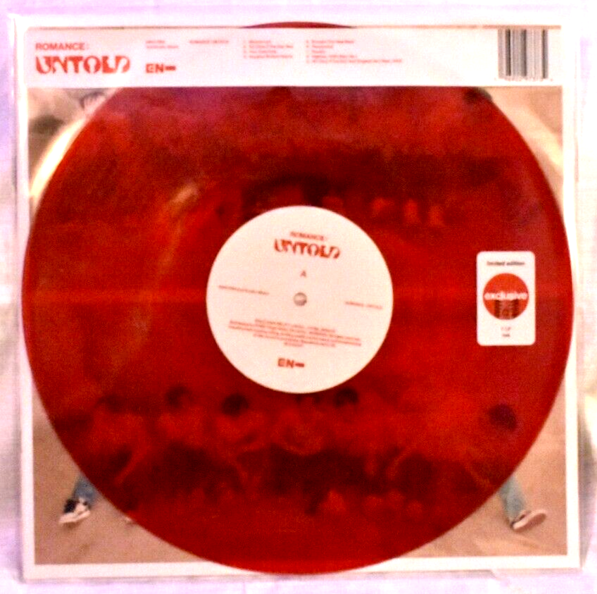 ENHYPEN - ROMANCE UNTOLD -RED VINYL TARGET EXCLUSIVE LIMITED