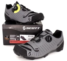 Scott MTB Comp Boa Mountain Bike Shoes Reflective Men's Size 7 US / 40 EU