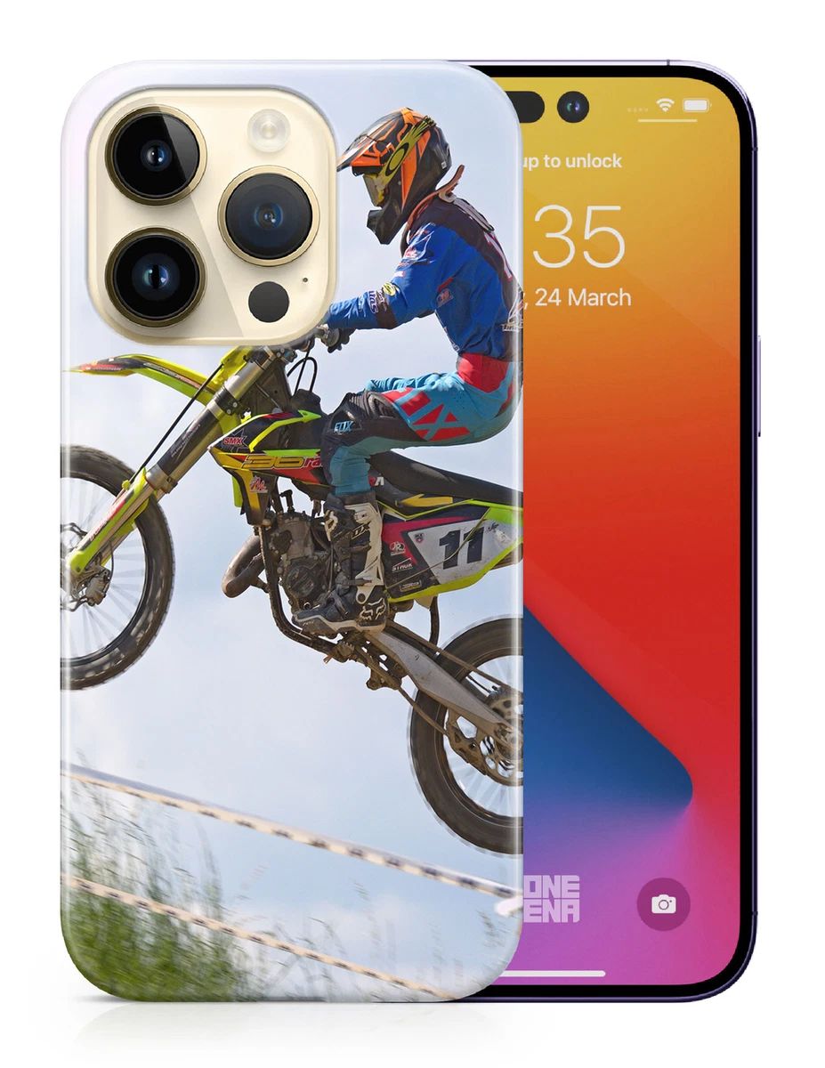 CASE COVER FOR APPLE IPHONE COOL DIRT BIKE MOTORBIKE 3