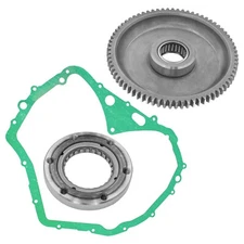 Starter Clutch And Driven Gear W/Gasket for Suzuki Lt F400 F Eiger 400 2002-2007
