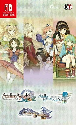 Atelier Dusk Trilogy Deluxe Pack Nintendo Switch Brand New Sealed
