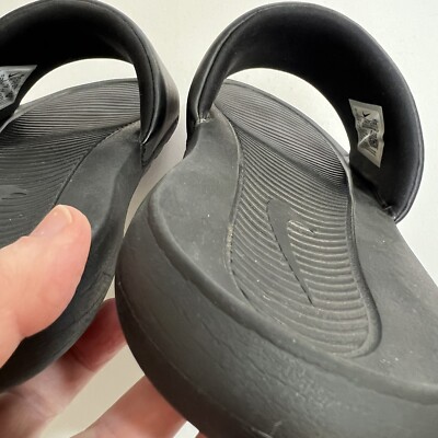 Nike Men’s Metallic Black Sandals - Size 13 Nike Slides Sandals Men main image 3