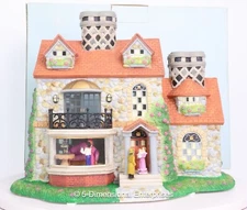 PartyLite THE BRISTOL HOUSE Tealight P7322 Olde World Village Collection NOB