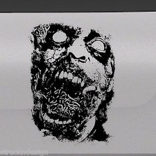 Zombie Skull Brain Maggots Tailgate Hood Window Decal Vehicle Truck Car Vinyl 