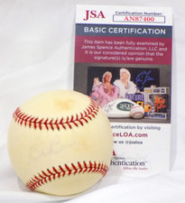 Bill Buckner Signed Autographed Official American League Baseball JSA 💎COA