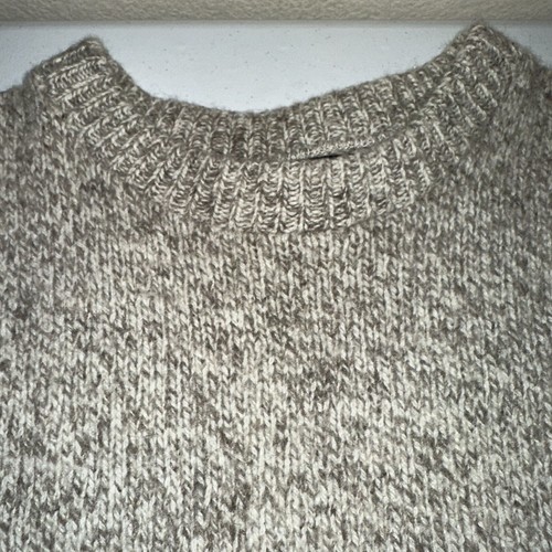 Vintage Lands End Wool Blend Sweater Crewneck Pullover Made in USA Size XL Long - Picture 4 of 16