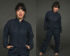 40_RG Red Kap Coveralls Work Uniform Blue Mens Large Lightweight Pockets — photo 1