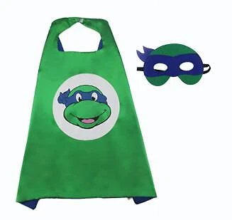 Superhero Cape & Mask for Boys Girls Kids Party Costume Set Spiderman Spidergirl - Picture 25 of 47