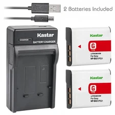 NP-BG1/FG1 Battery& Charger for Sony CyberShot DSC-W120 DSC-W170 DSC-W210 DSC-H3