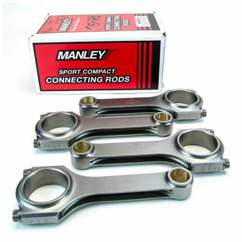 MANLEY H-Beam Connecting Rods For MITSUBISHI EVO X 4B11T (2008-Up) 14029-4 - Picture 1 of 3