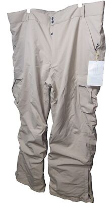 All In Motion Snow Sport XXL WATERPROOF Pants Extendable Legs Khaki NEW