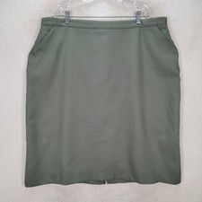 Vtg Sage Classic Secretary Church FLAW Pencil Dressy Womens Skirt Plus Size 18