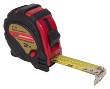 TUFF STUFF Tuff Grip Power Tape Measure - 25FT x 1''  With Magnetic Hook