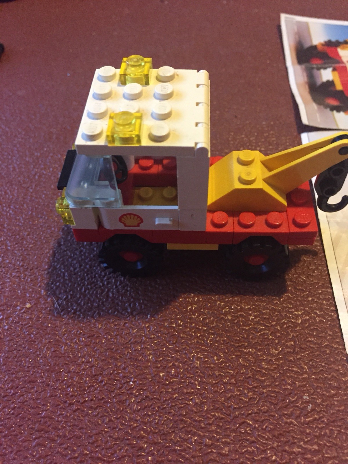 shell lego truck instructions