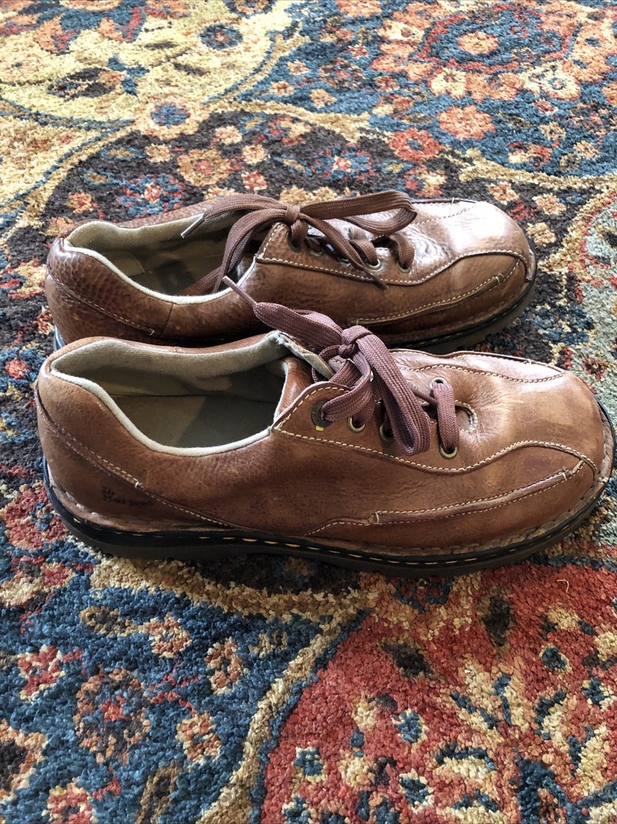 Dr. Martens Mens SZ 10 Brown Leather Lace-Up Ankle Oxford  display picture 1