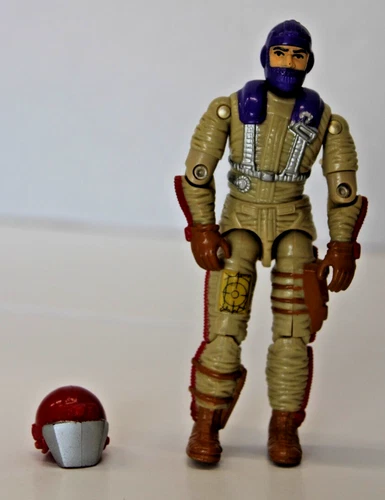 Vintage Hasbro G.I. Joe 1987 GYRO-VIPER V1 COBRA MAMBA DRIVER