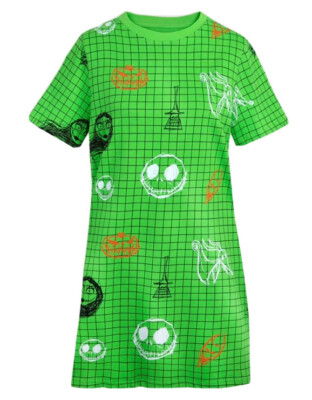 nightmare before christmas tshirt dress Disney The Nightmare Before Christmas Sally Patchwork T-Shirt Dress -  BoxLunch Exclusive