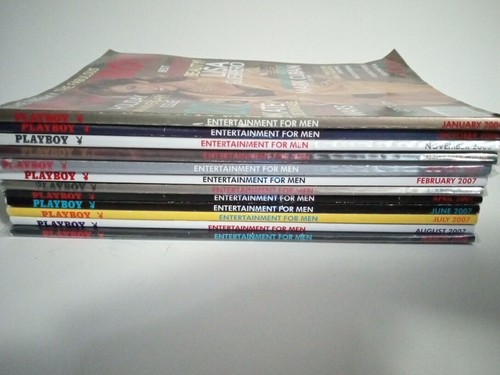 PLAYBOY MAGAZINE 2006 2007 2008s LOT  (12 magazines) - Picture 1 of 14
