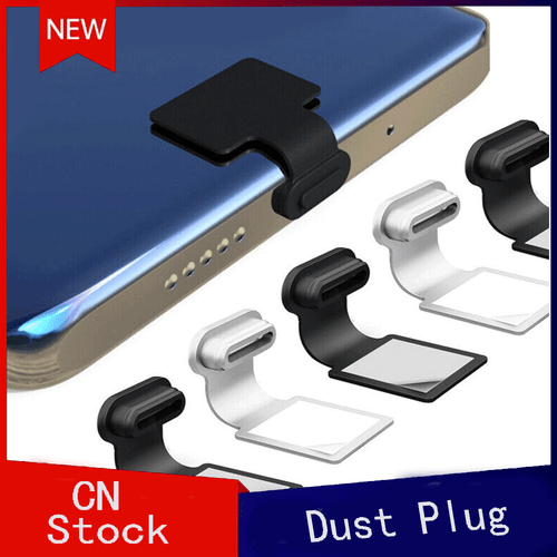 Enchufe antipolvo para cubierta protectora de silicona con puerto de carga USB/iphone tipo C/Mirco - Imagen 1 de 21