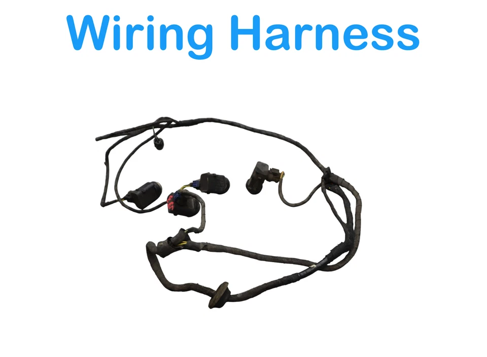 Arnés de cables sensor estacionamiento parachoques trasero AMG 2000-08 Mercedes R230 CLK55 PDC OEM Foto 3 de 4