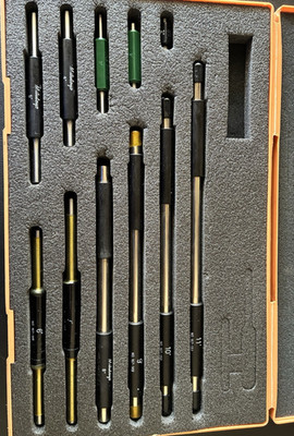 Mitutoyo Reference Gage Set, Multiple Sizes, 167 Inspection Tool