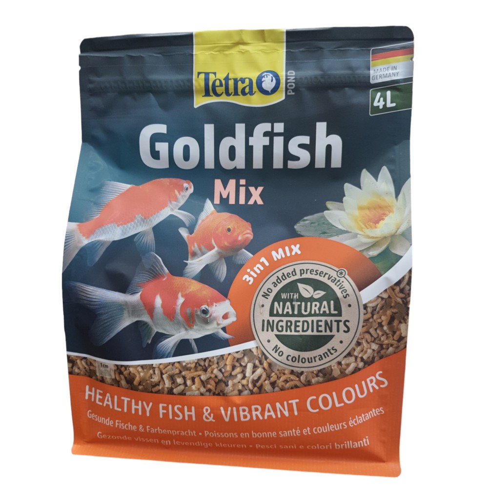 Goldfish mix 4L pour poissons rouge de bassin de jardin