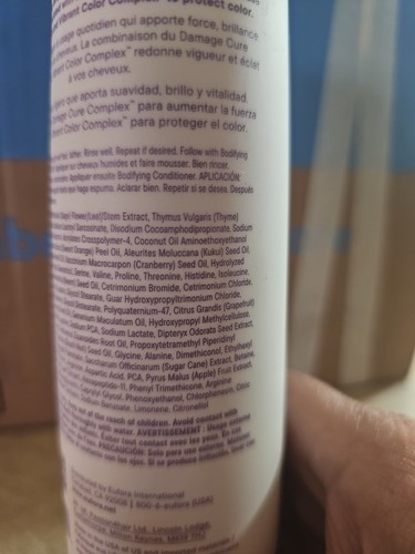 Eufora Beautifying Elixirs Bodifying Shampoo 9.5 Oz - Picture 3 of 3