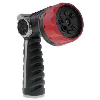 Orbit 26812 Pro Series 8-Pattern Thumb Control Hose Nozzle 8-Pattern, Black 