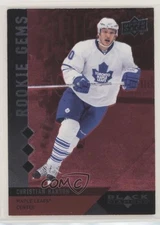 2009-10 Upper Deck Black Diamond Ruby /100 Christian Hanson #173 Rookie RC