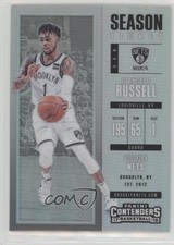 2017 Contenders Season Ticket Premium Edition Silver Prizm D'Angelo Russell 9l4