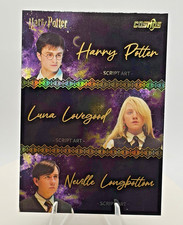 Harry Potter Triple Script Art Violet Gold 4/5 - 2025 Kakawow Cosmos CHP-RPG-10