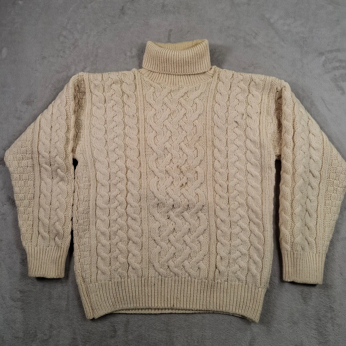 Cotton Roll Neck Regular Size Jumpers & Cardigans for Men for sale 